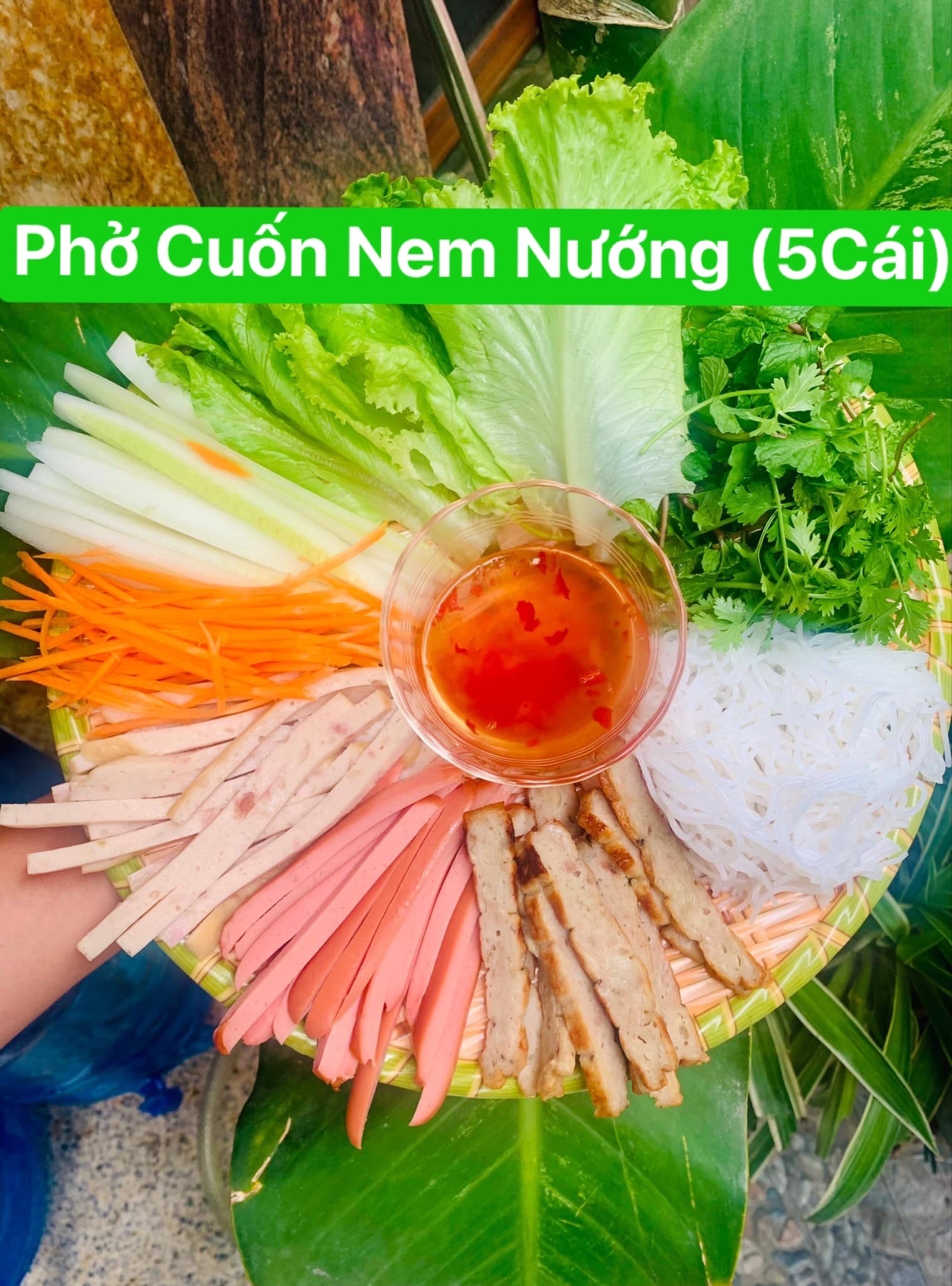 Hình ảnh Phở cuốn nem nướng (5 cái )