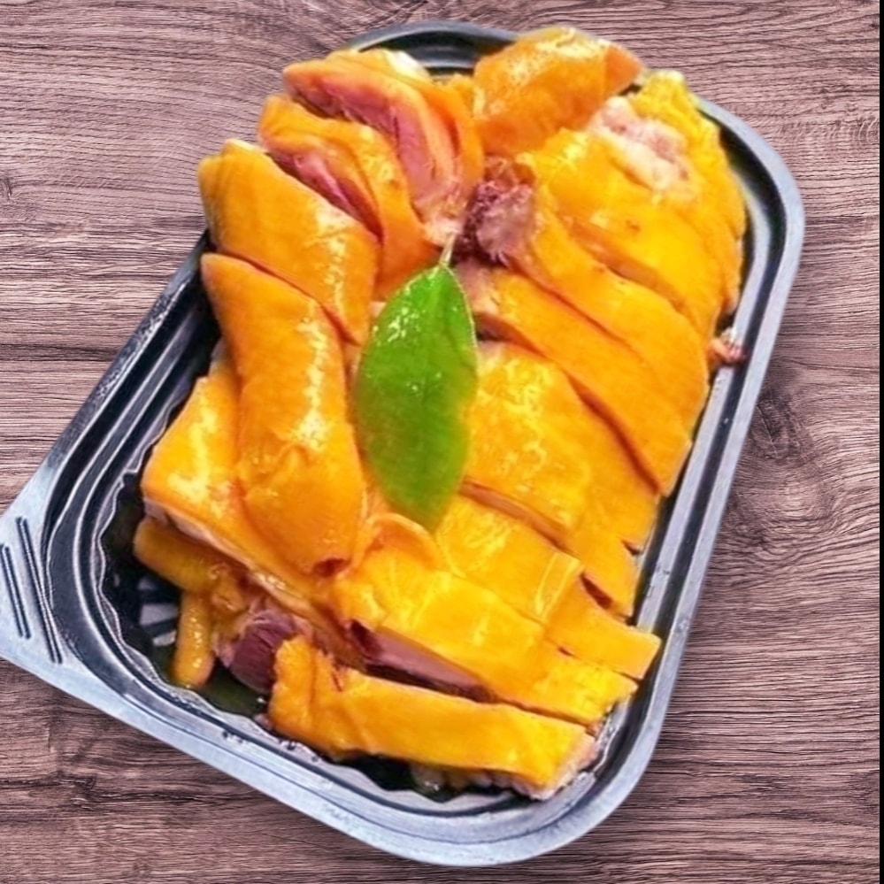 Hình ảnh Gà Ủ Muối Hoa Tiêu 1/2 Con - Kèm Sốt Chấm