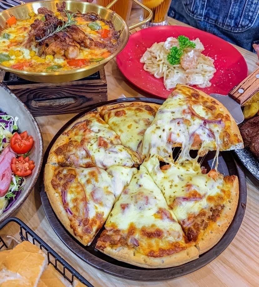 Hình ảnh Pizza gà bbq phô mai 19cm