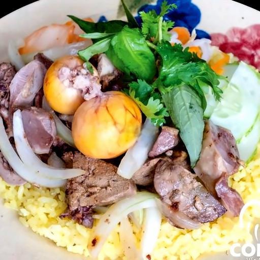 Hình ảnh Cơm lòng gà trứng non