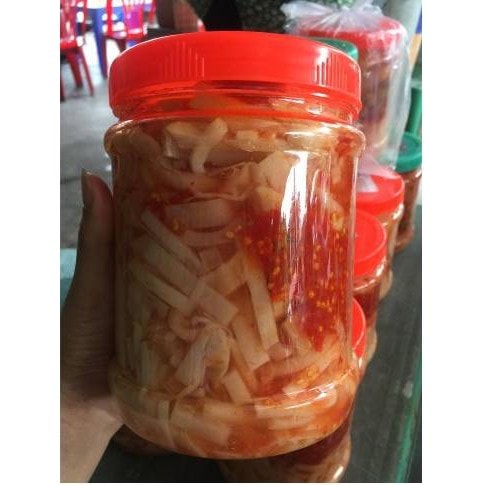 Hình ảnh măng ngâm giấm tỏi