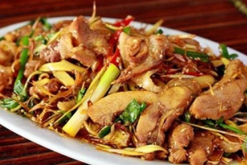 Hình ảnh Ngan xào lăn thơm ngon