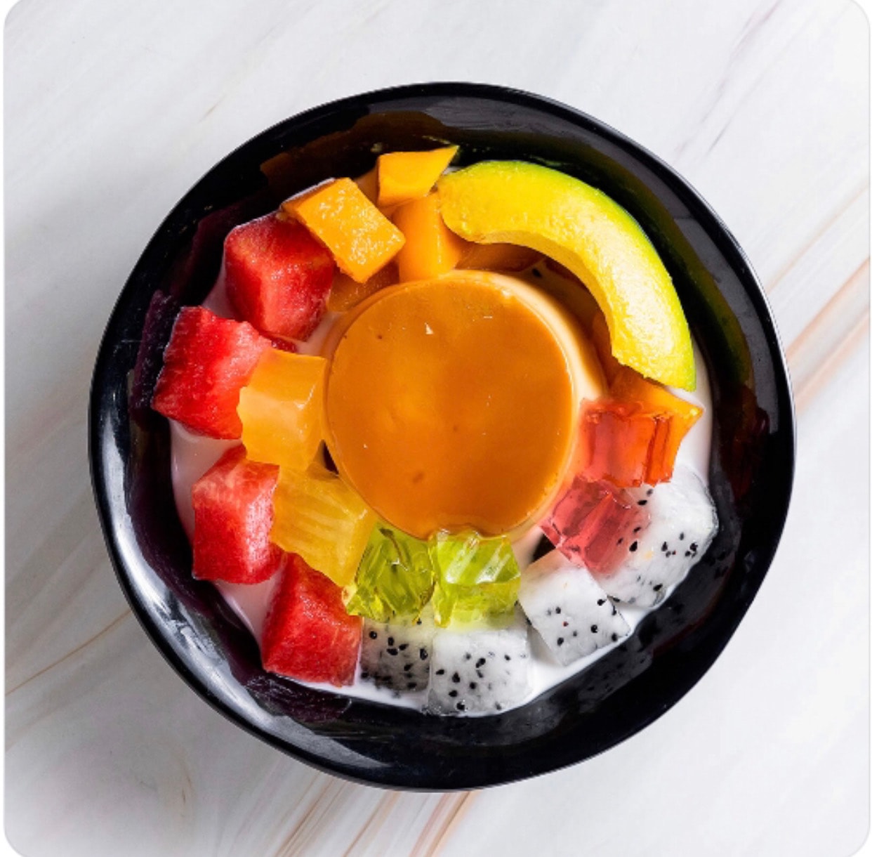 Hình ảnh Caramel trái cây thạch