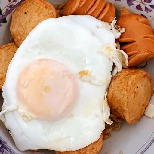 Hình ảnh Mì Trộn Rau Củ -  Đậu Hũ Phô Mai - Trứng