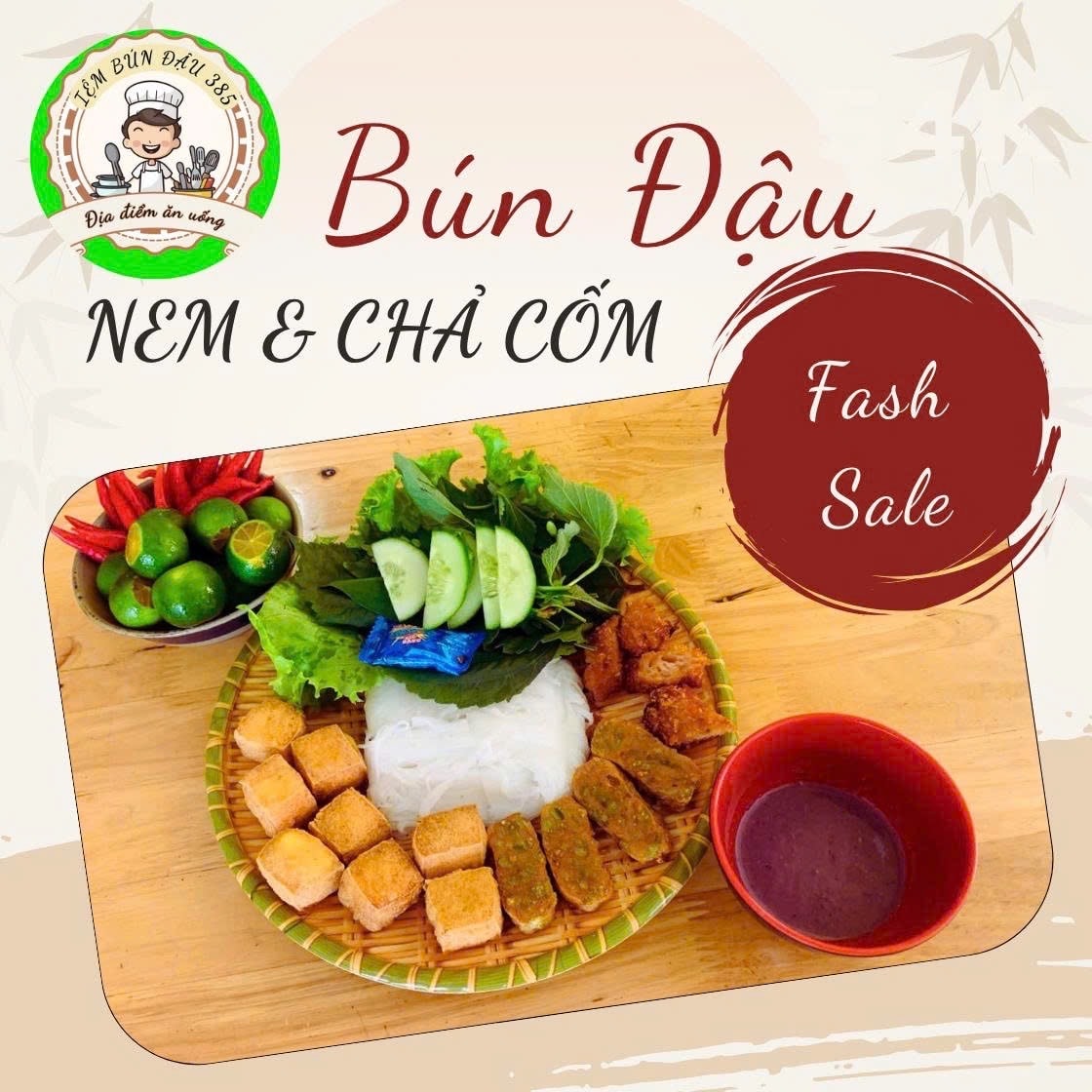 Hình ảnh Bún Đậu Nem Chua Rán & Chả Cốm
