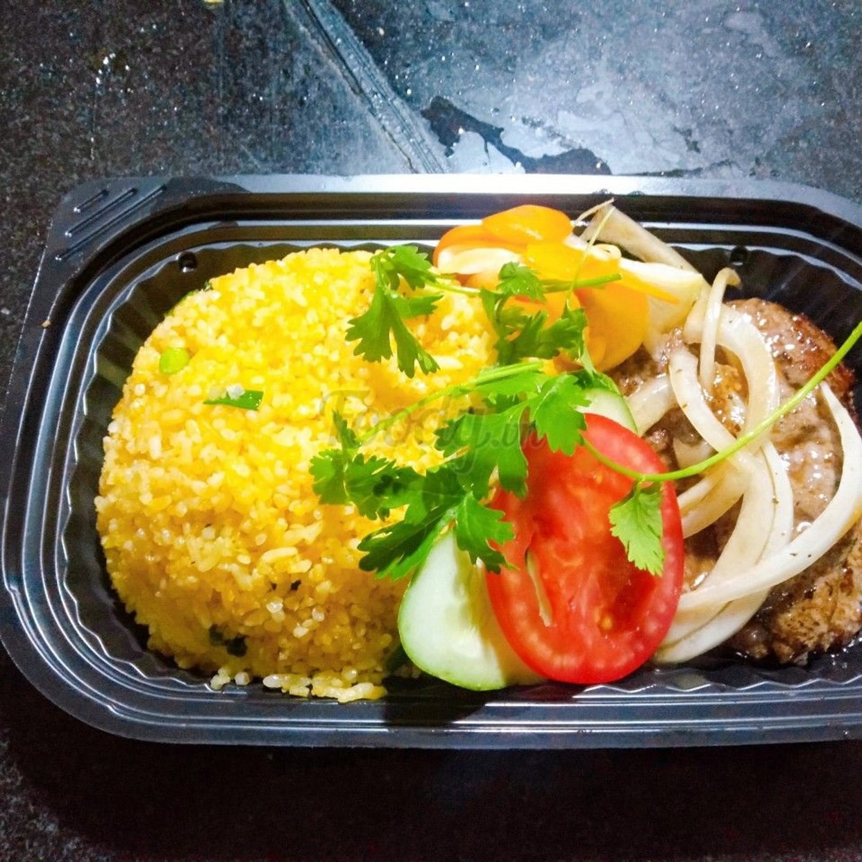 Hình ảnh Cơm chiên bò bít tết