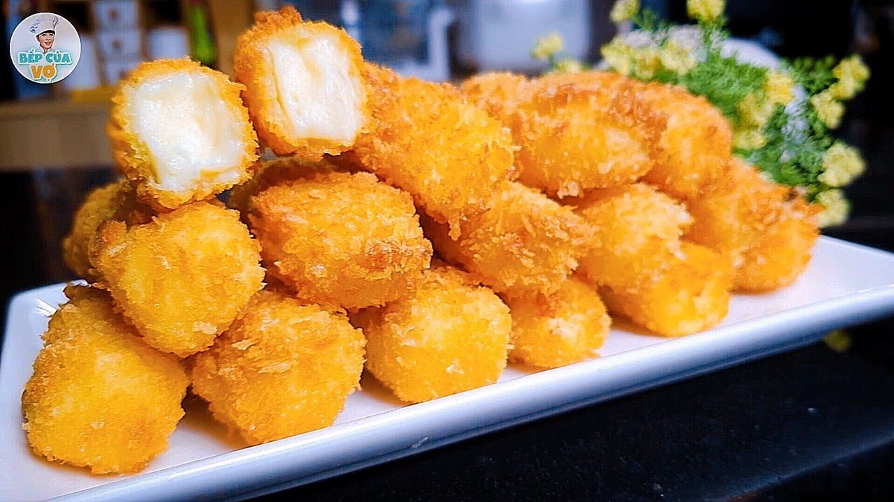 Hình ảnh sữa tươi chiên giòn