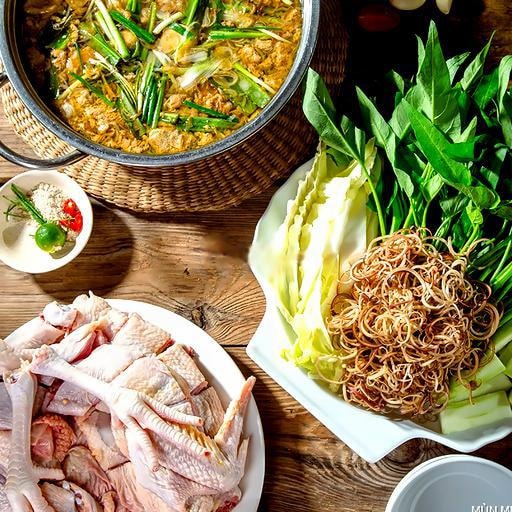 Hình ảnh Lẩu gà cua đồng