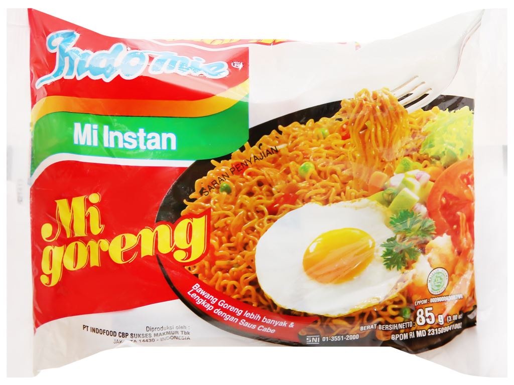 Hình ảnh Mỳ trộn indomie xúc xích 