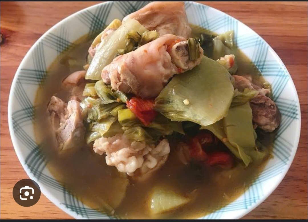 Hình ảnh Canh cải chua xương (KHÔNG CƠM)