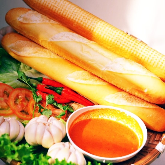 Hình ảnh 1 BMQ Đà Nẵng sẵn nhân pate cột đèn và chà bông - chả lụa(Chả Chiên)