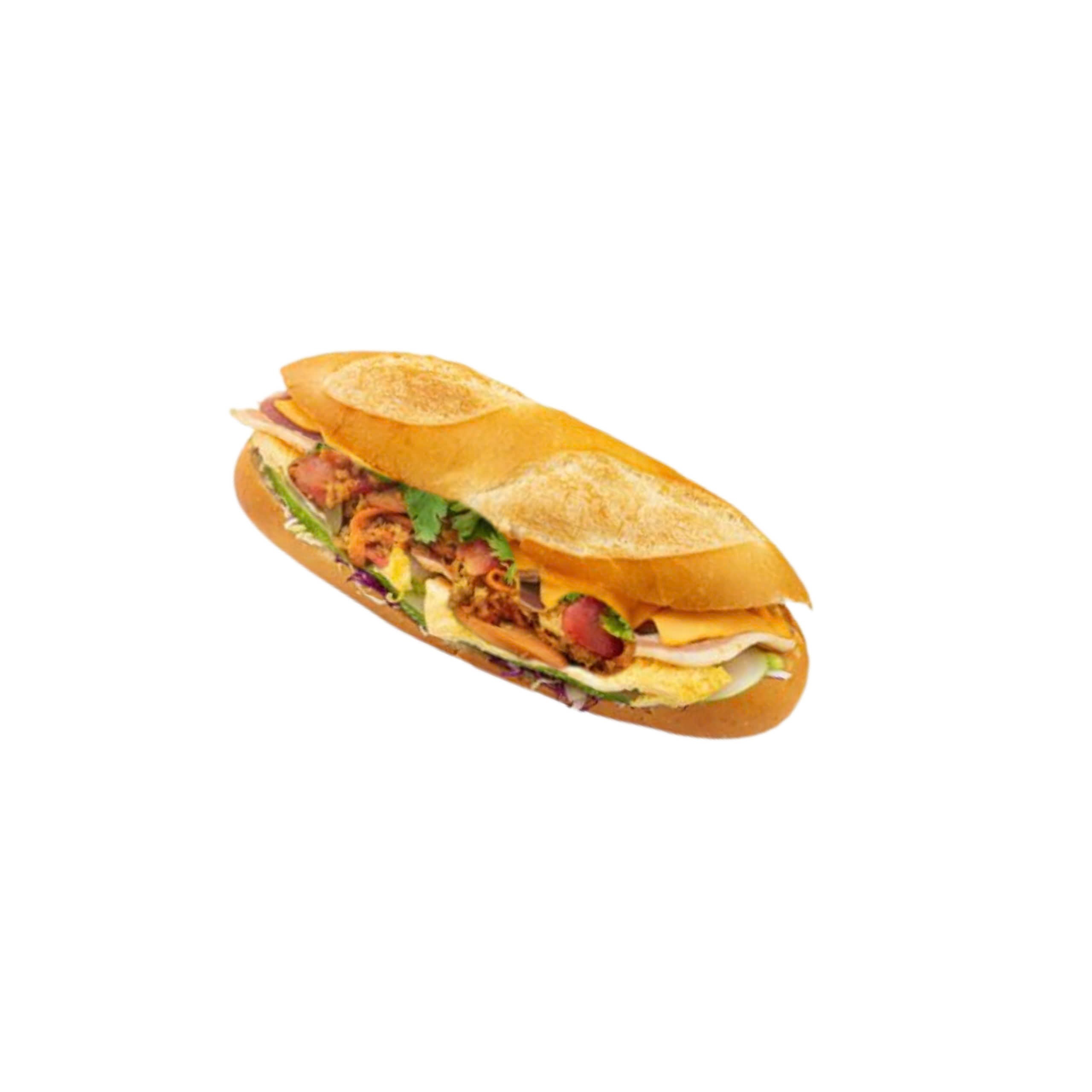 Hình ảnh Bánh mì Xúc xích Phô mai