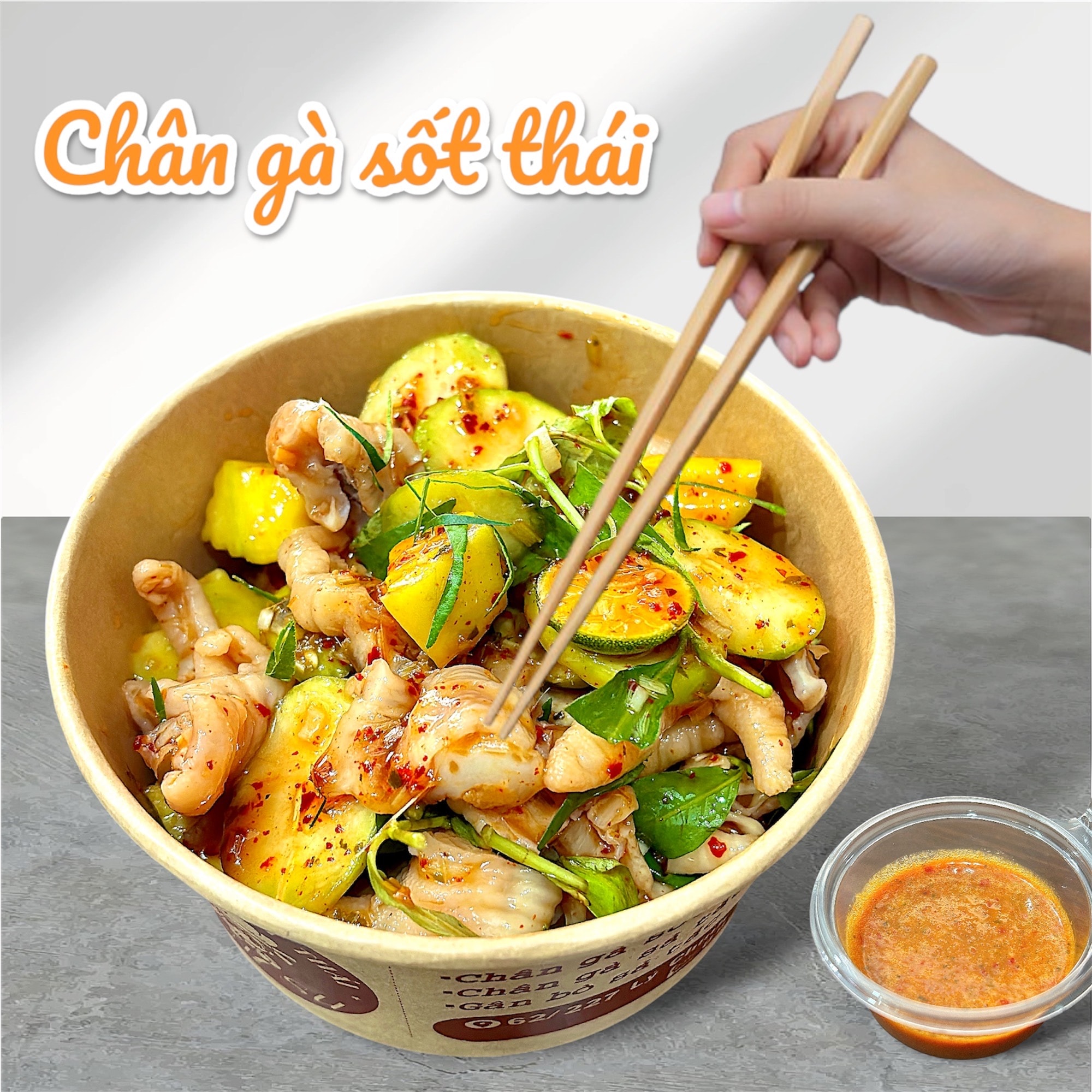 Hình ảnh Chân gà sốt Thái