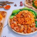 Hình ảnh Mì trộn xá xíu