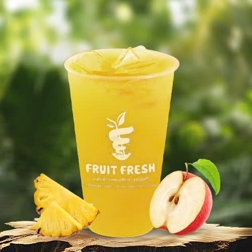Hình ảnh Combo Tình Yêu Màu Nắng (3 Nước Ép Táo , Dứa , Ổi)