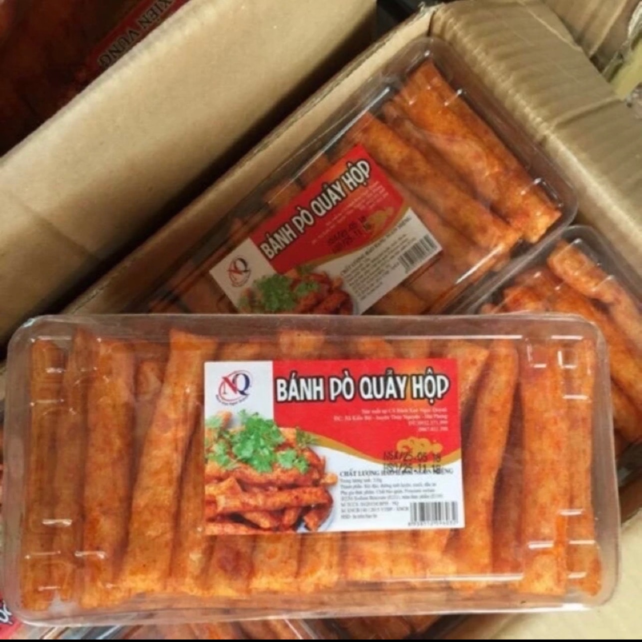 Hình ảnh Bánh bò quẩy hộp