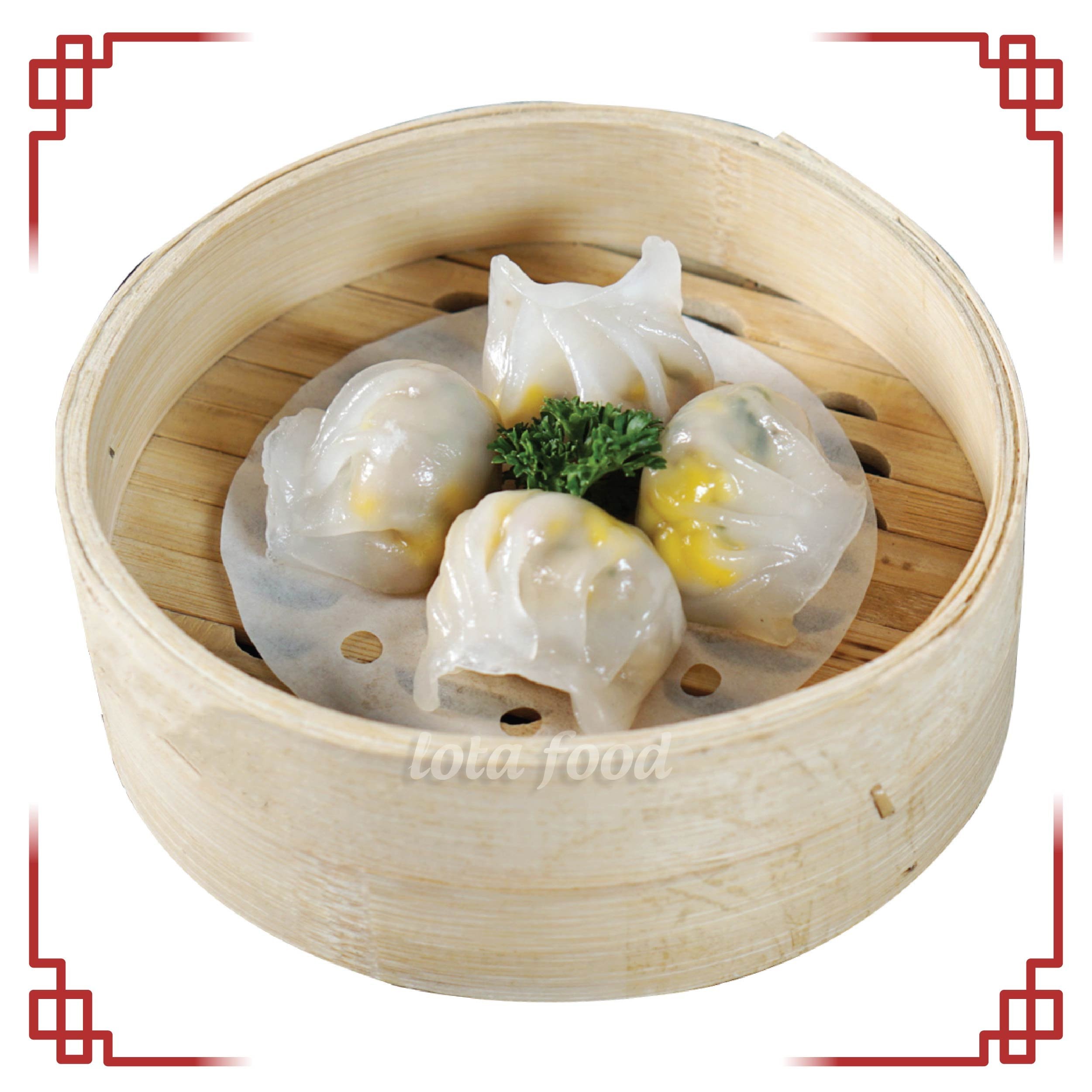 Hình ảnh Há cảo thịt bắp Mỹ - 04 viên - Meat - corn haukau - 04 pcs