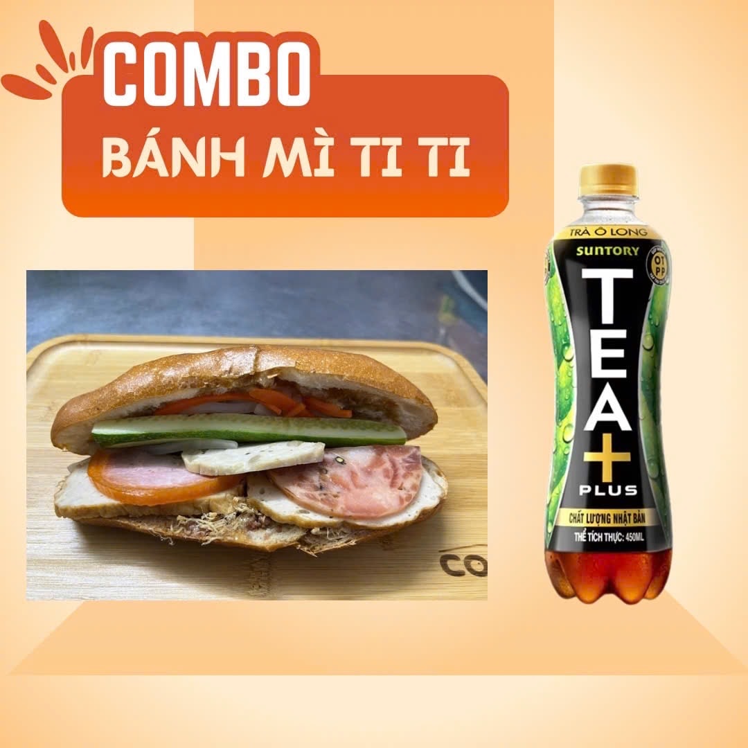 Hình ảnh 1 Bánh Mì Đặc Biệt + 1 Trà Ô Long