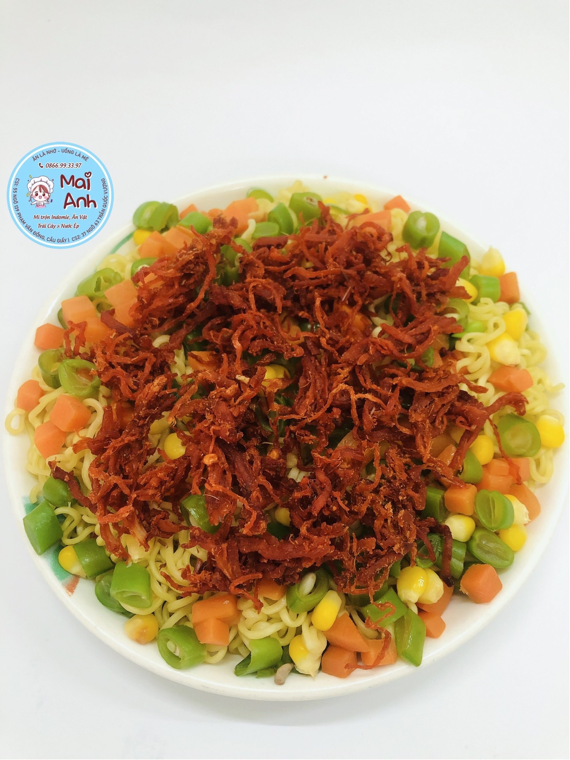 Hình ảnh Mì trộn bò khô