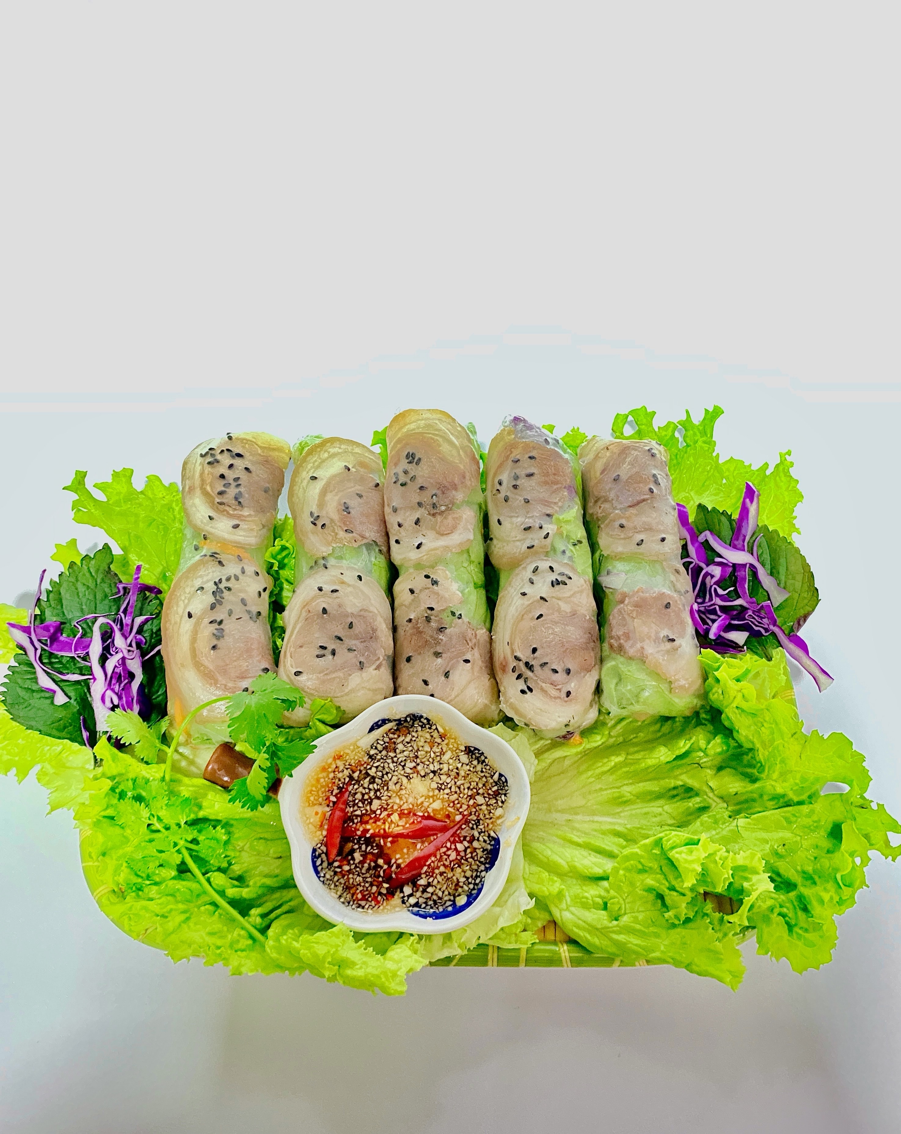 Hình ảnh Set 5 gỏi cuốn Bắp Giò Heo Meat Deli Rút Xương