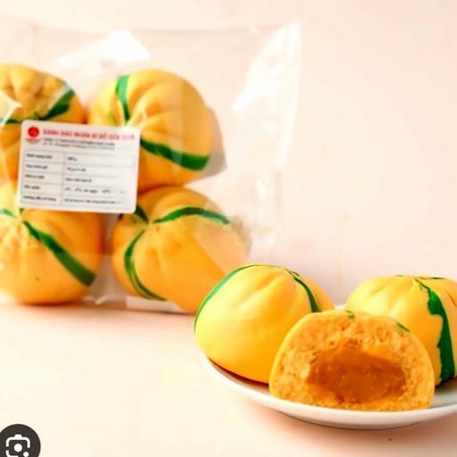 Hình ảnh Bánh bao nhân bí đỏ