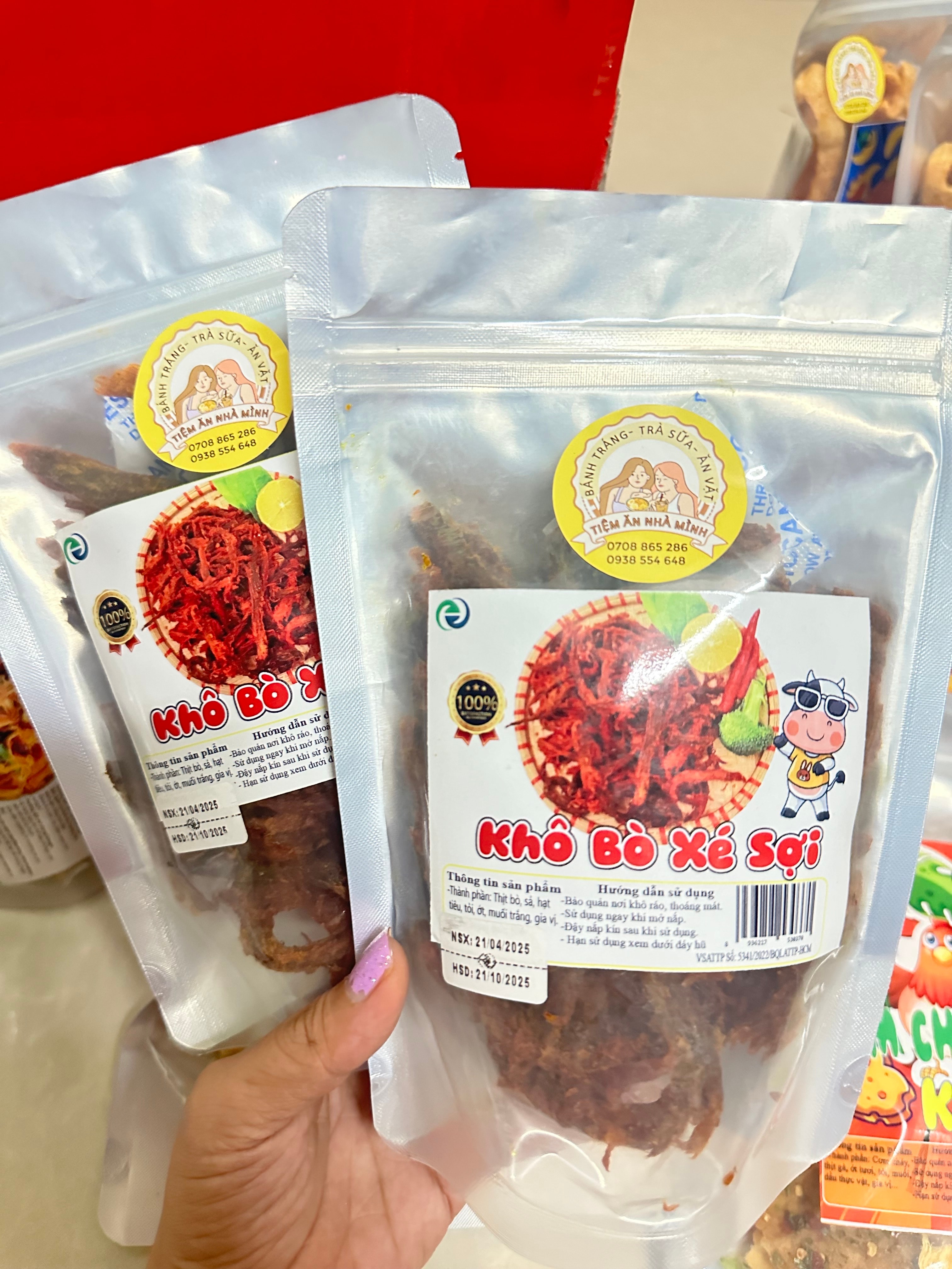 Hình ảnh Khô bò xé sợi