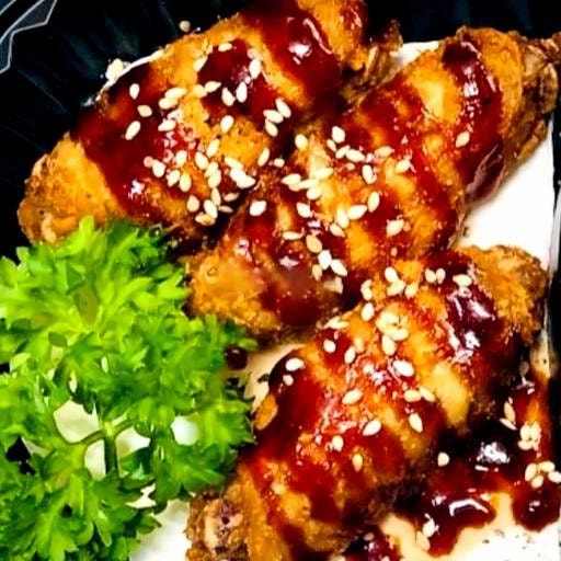 Hình ảnh Cánh gà chiên kèm sốt (món lẻ )/ 手羽中 