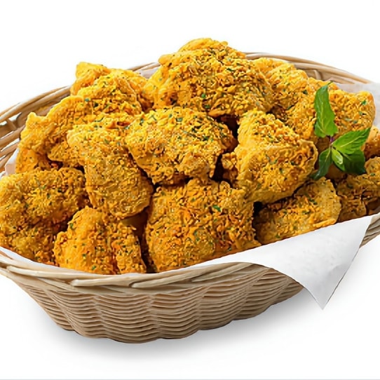 Hình ảnh 뼈없는 치킨/ Gà không xương lắc phomai - nửa con