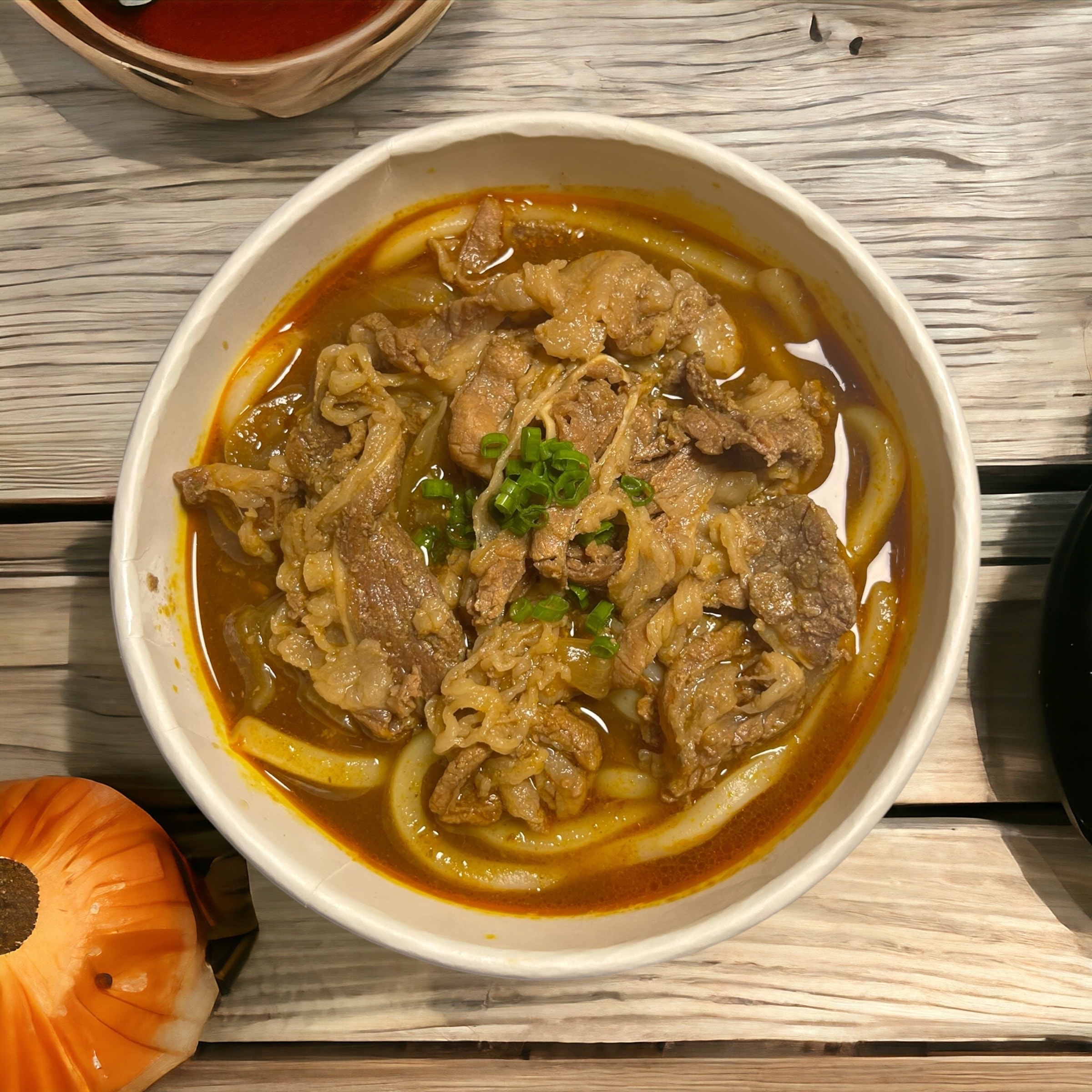 Hình ảnh Mì Udon Cà Ri Thịt Bò Mỹ