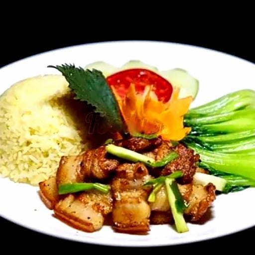Hình ảnh Cơm Thịt Rang Cháy Cạnh - Món Thêm
