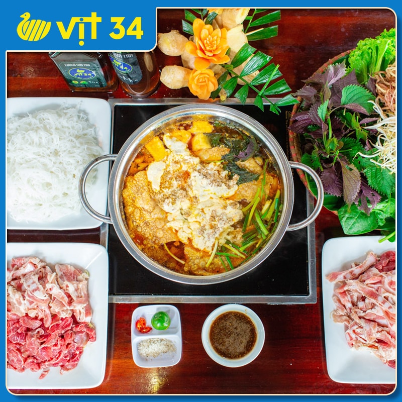 Hình ảnh Lẩu Riêu Cua - Bắp Bò ( To )