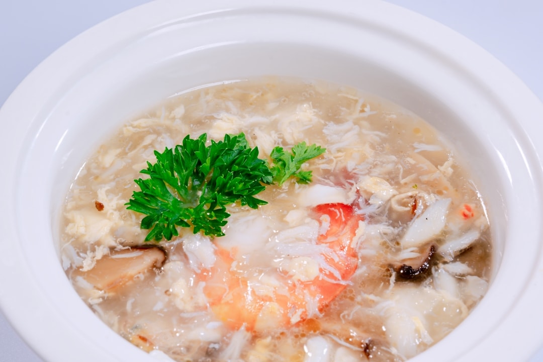 Hình ảnh Súp măng tây cua