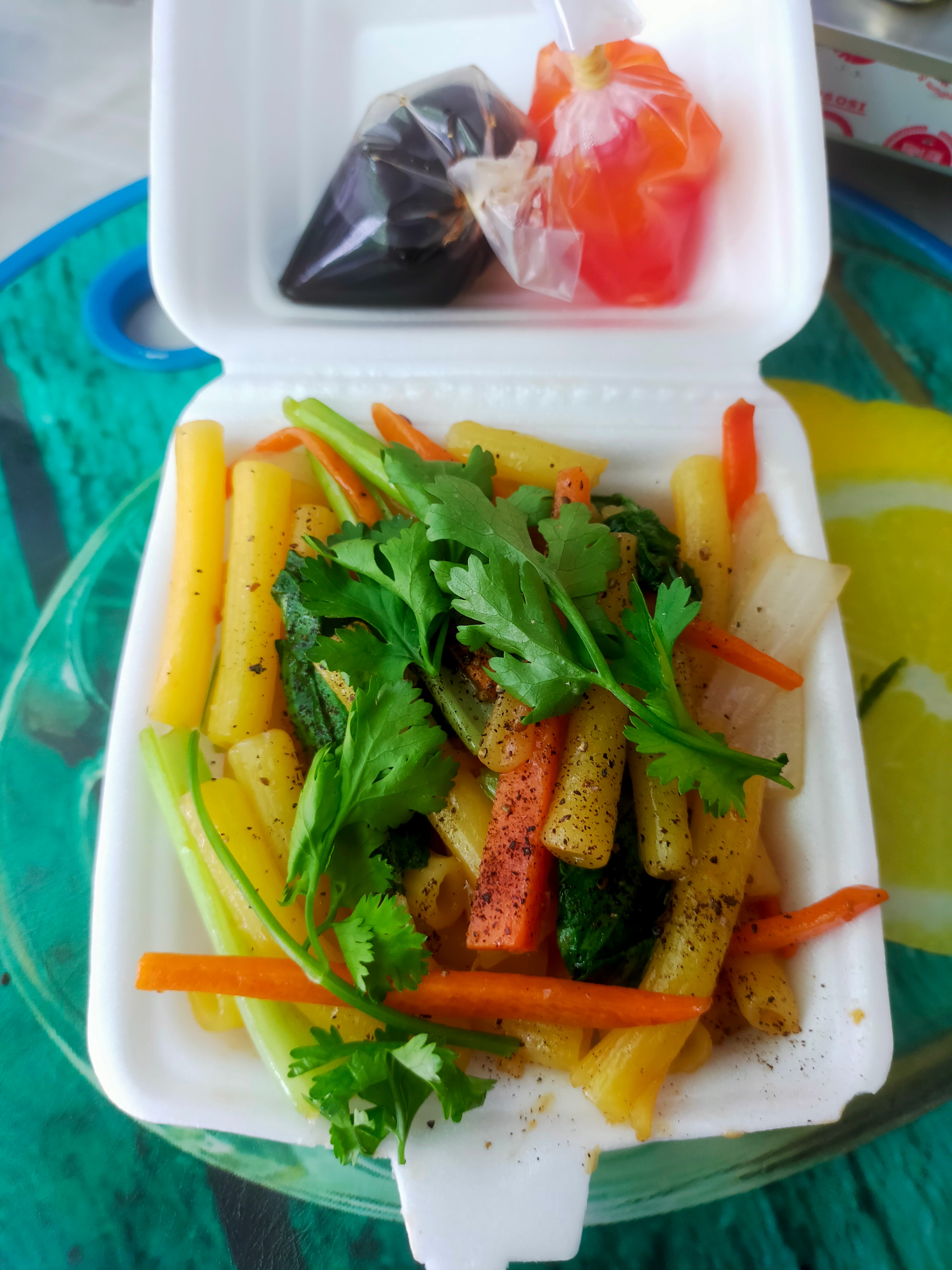 Hình ảnh Nui Xào Rau ( Thêm ) 