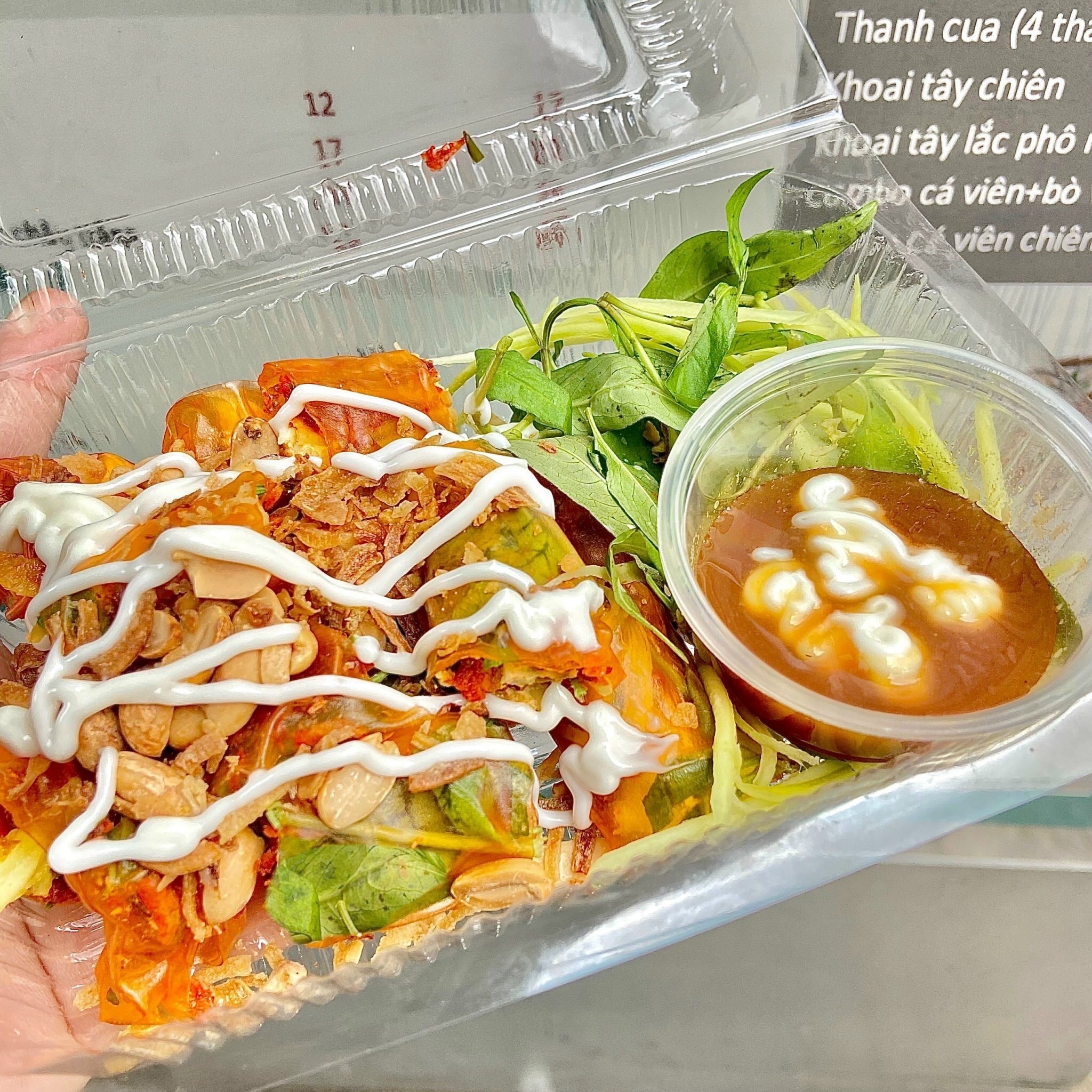 Hình ảnh Bánh tráng cuốn lớn