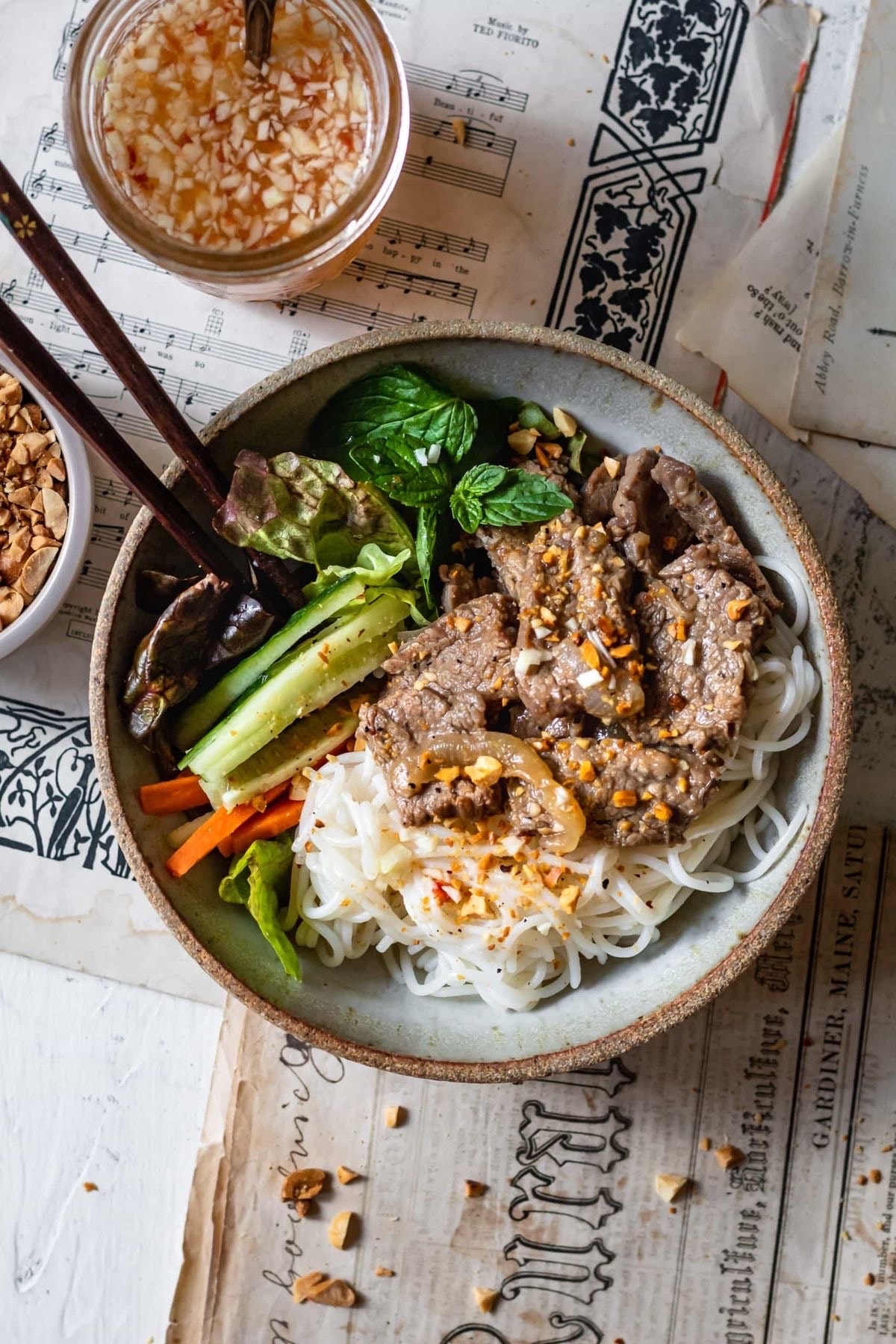 Hình ảnh Bún Bò Xào