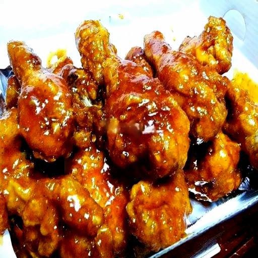 Hình ảnh Đùi gà sốt ngọt hoặc cay