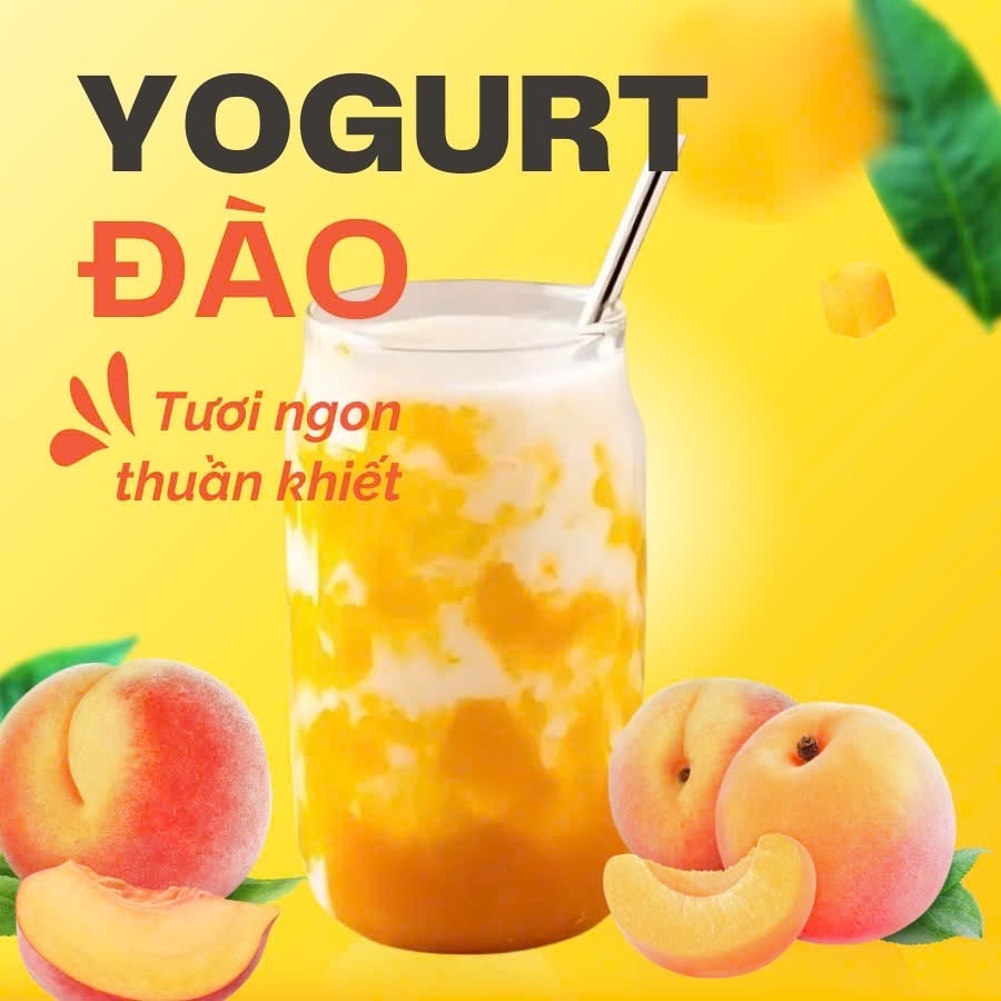 Hình ảnh Yogurt Đào