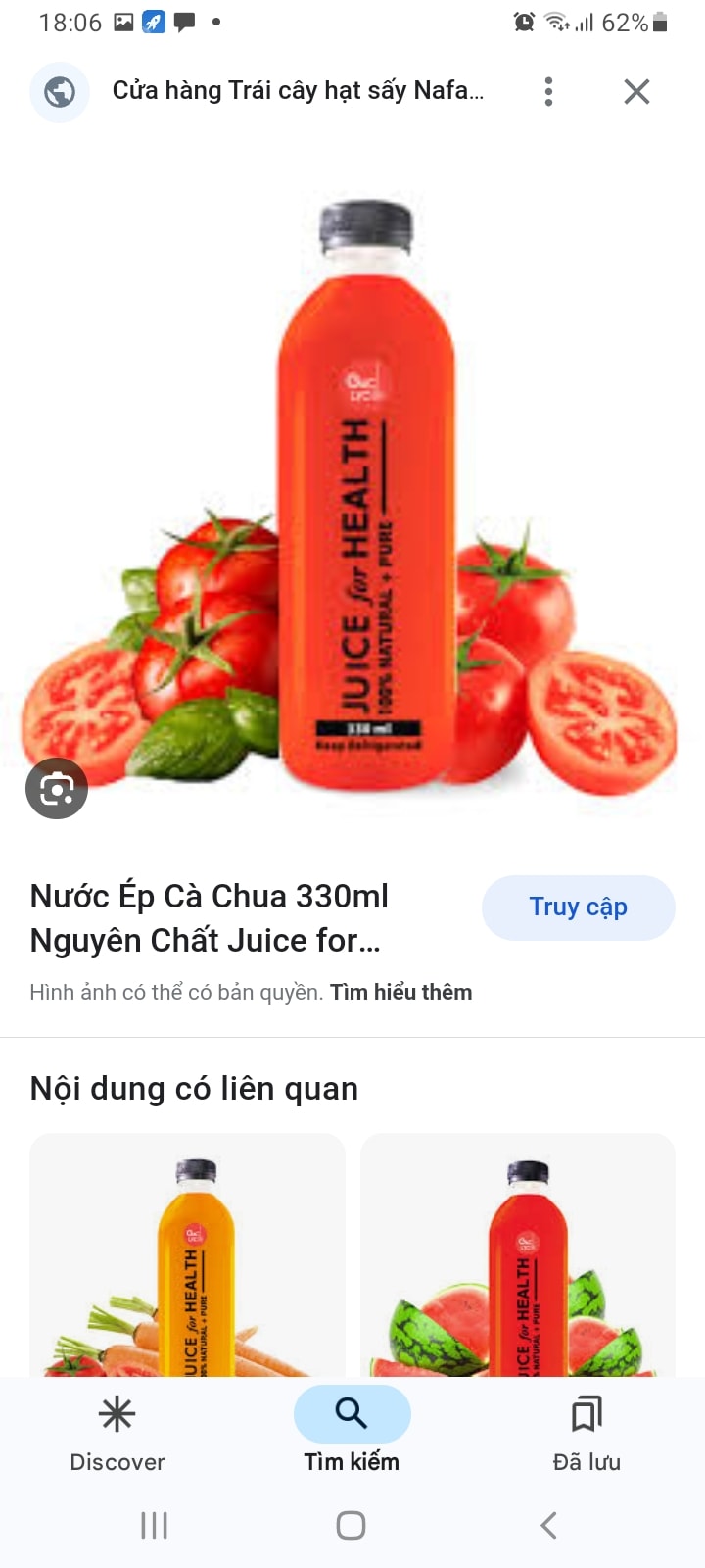 Hình ảnh Ép cà chua - Ly 500ml