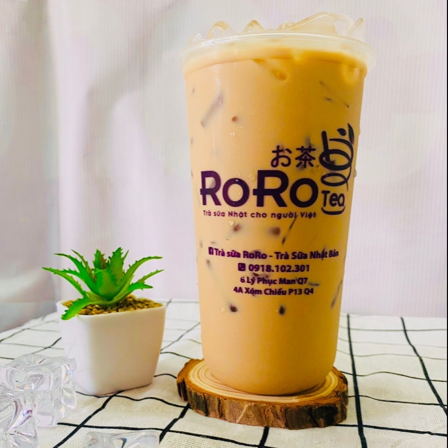 Hình ảnh Trà sữa olong đậm vị ko topping
