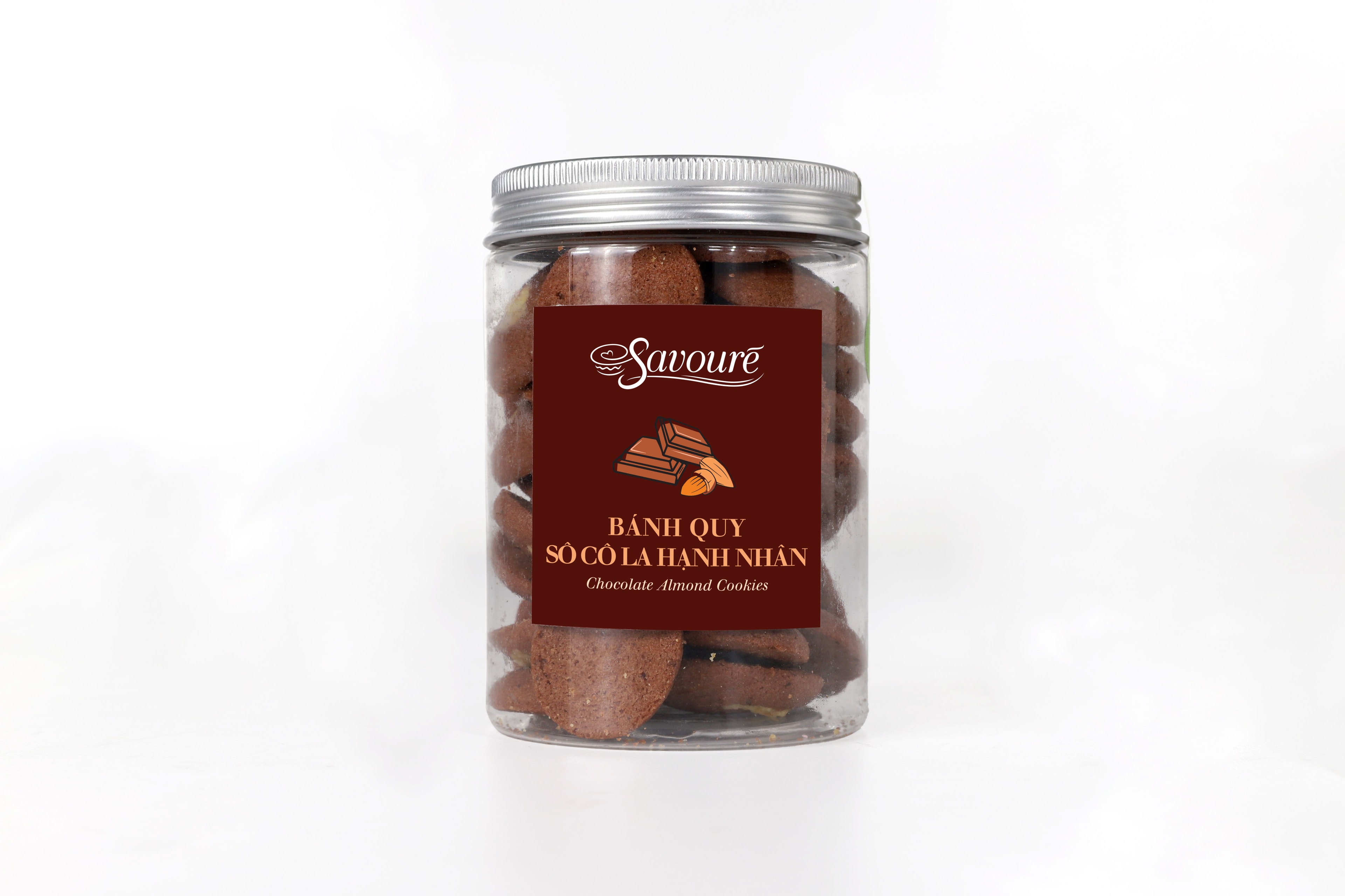 Hình ảnh Bánh Quy Sô Cô La Hạnh Nhân - Chocolate Almond Cookies