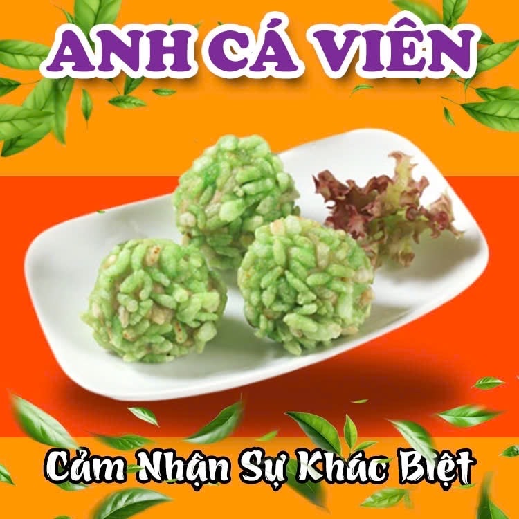 Hình ảnh Cá tẩm cốm xanh ô ngon (2 viên)
