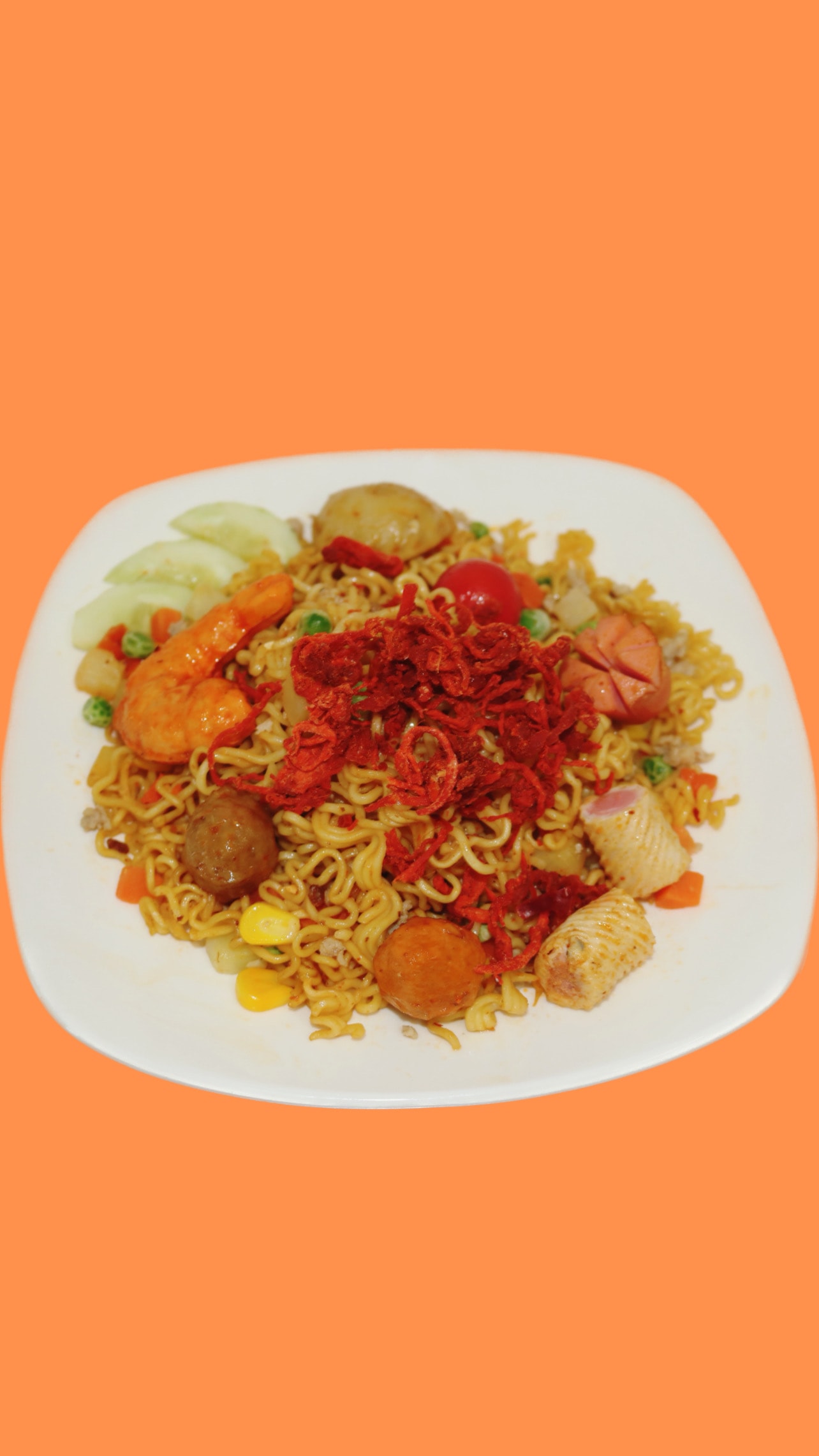Hình ảnh Mì Trộn Thập Cẩm Bò Khô