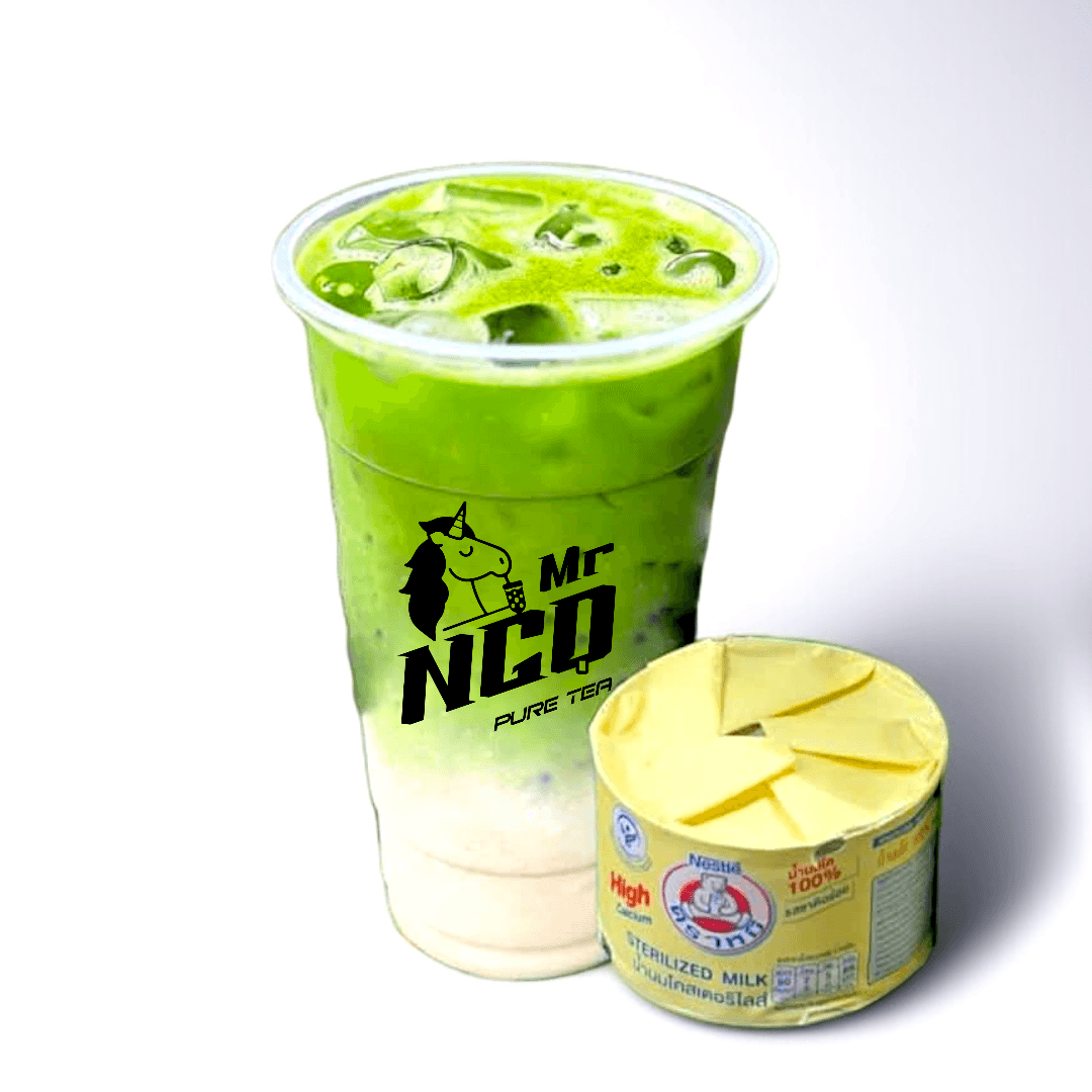 Hình ảnh Matcha Latte Sữa Gấu - Size L
