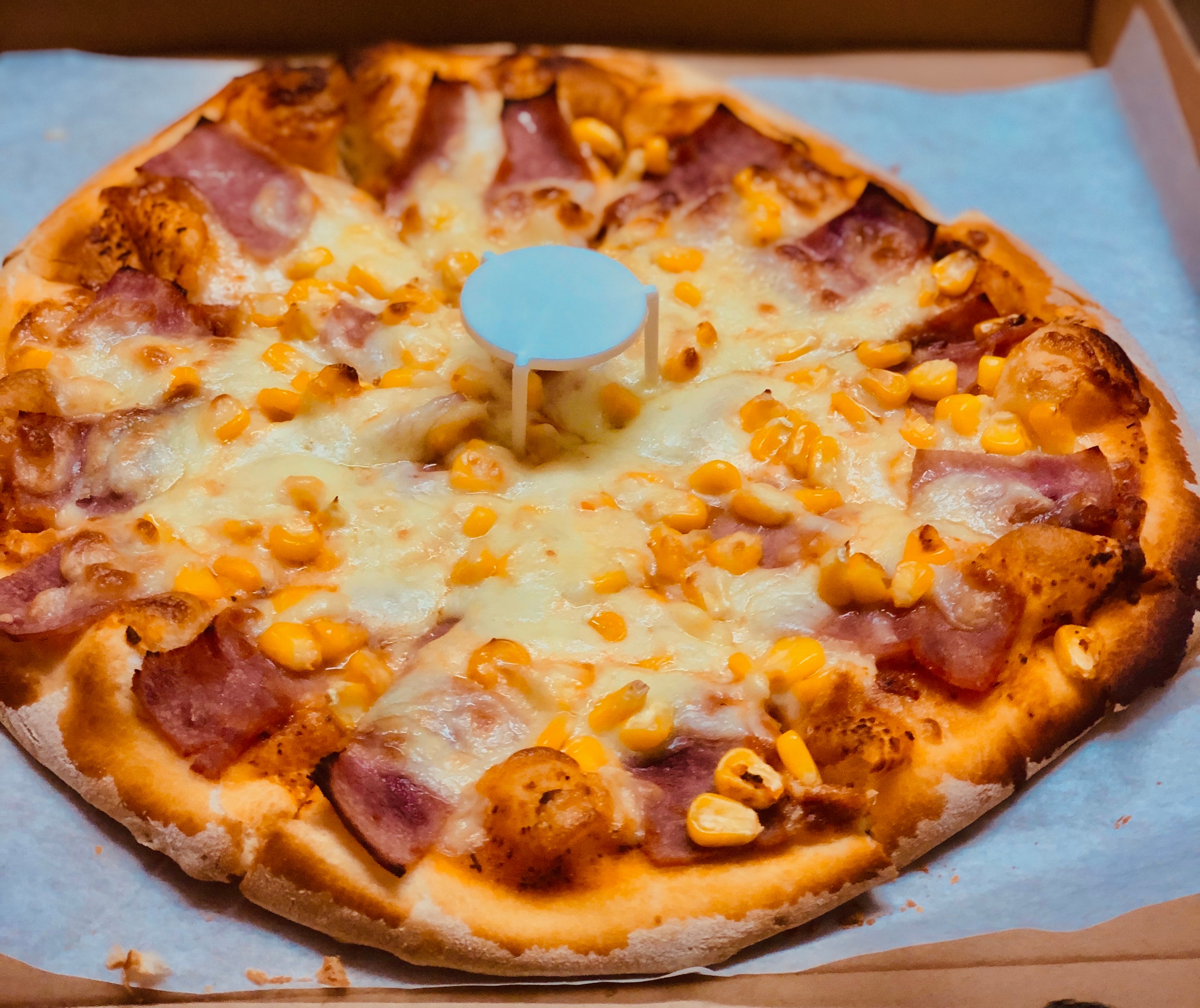 Hình ảnh Thịt xông khói & bắp- Ham&cheese