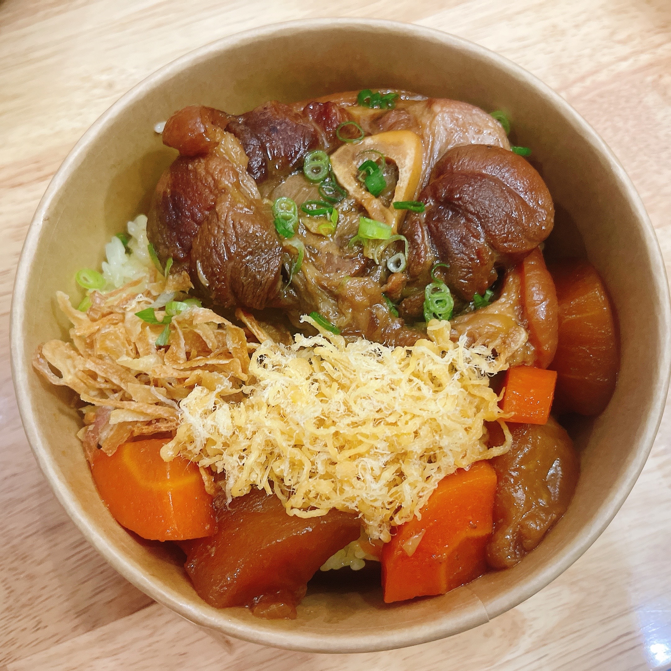 Hình ảnh Xôi chân giò hầm bulgogi