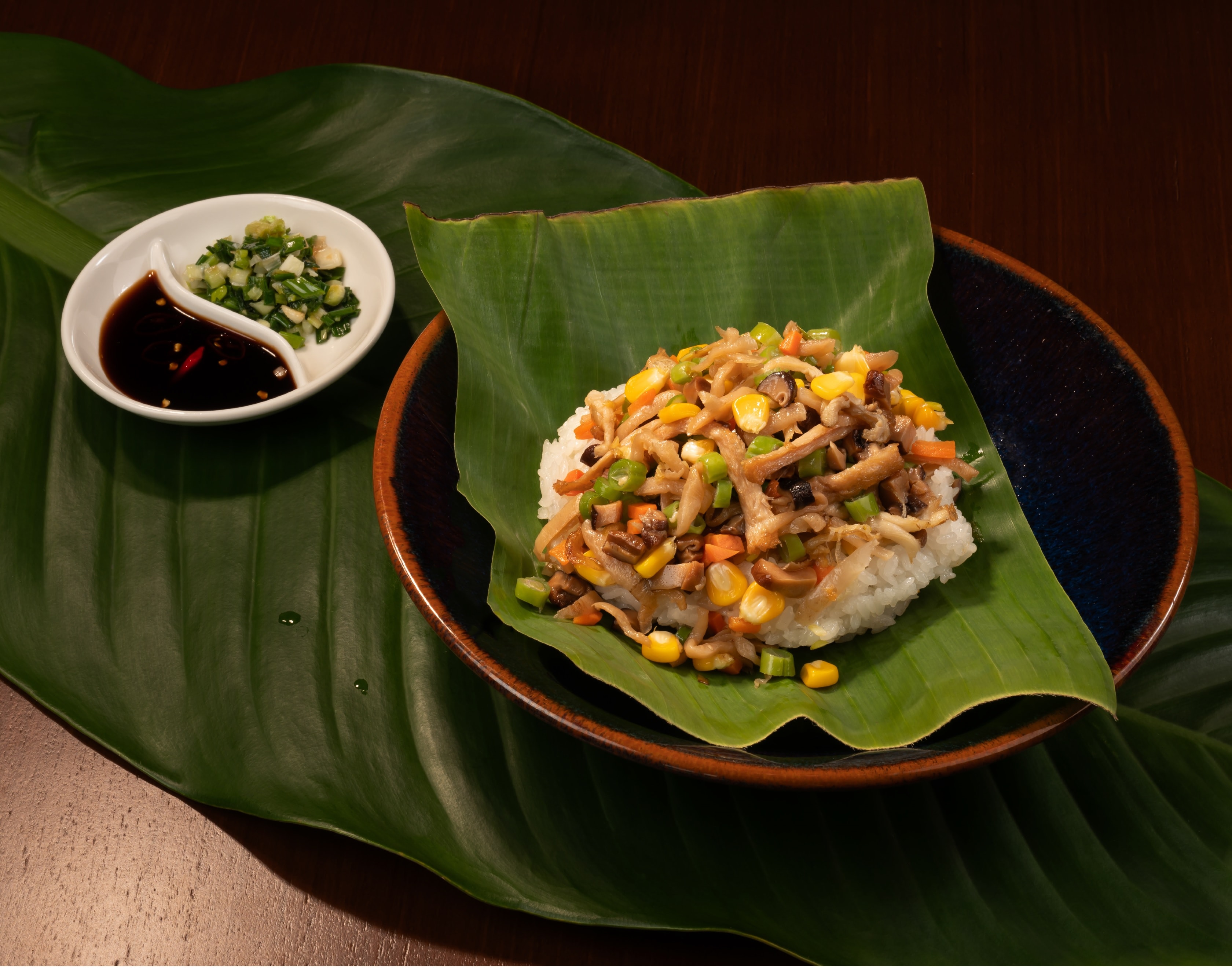 Hình ảnh Xôi Mặn Chay Ký - Loại 1Kg (Vegan Savory Sticky Rice - 1Kg Pack)