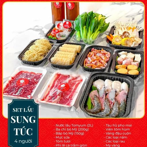 Hình ảnh Set Lẩu coca Sung Túc