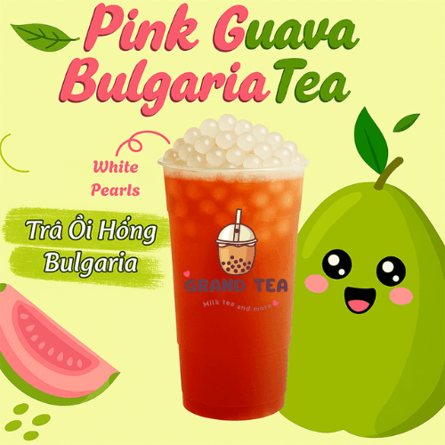 Hình ảnh Trà Ổi Hồng 3Q/Pink Guava Tea