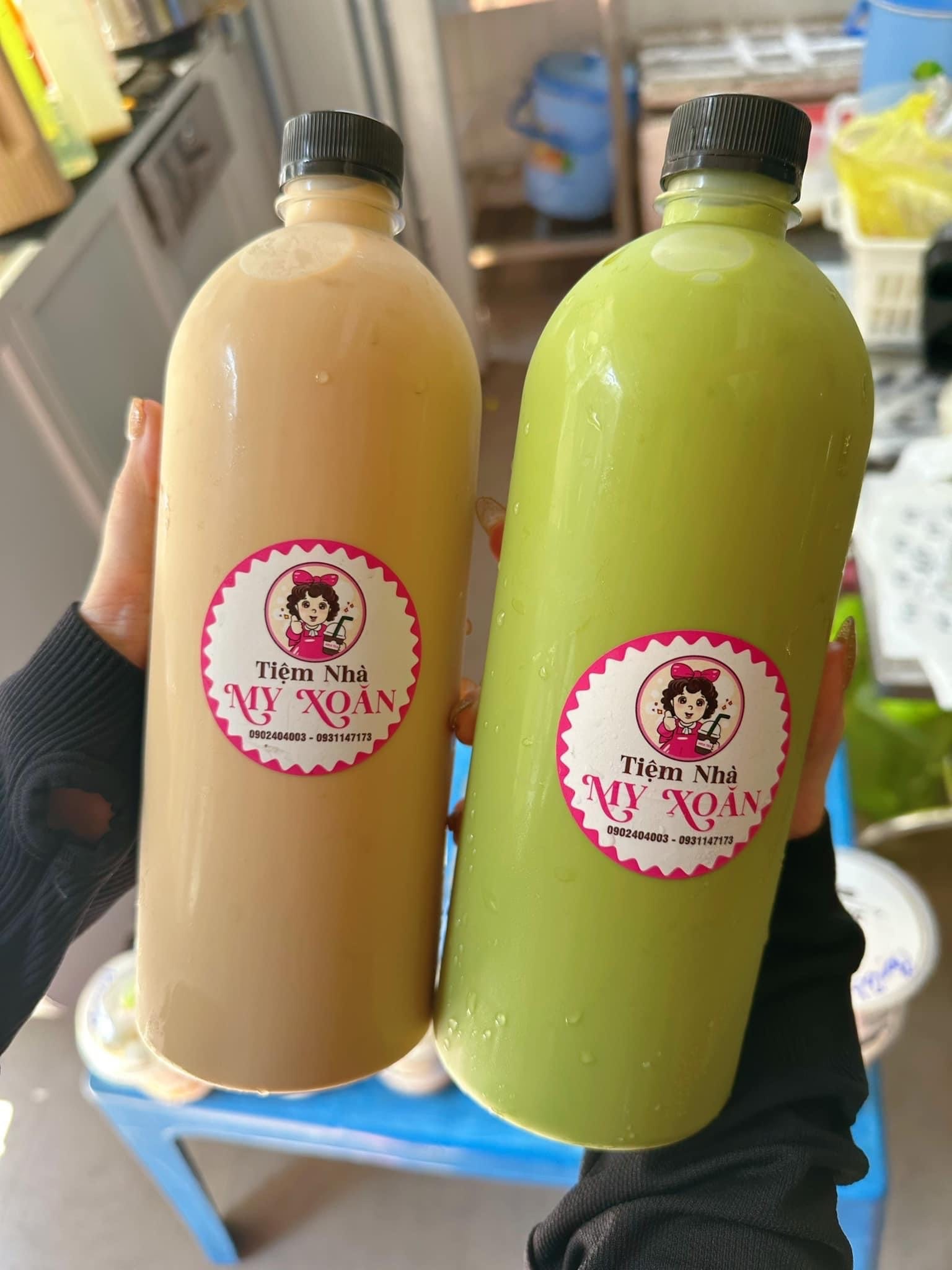 Hình ảnh Chai Trà Sữa 1 Lit 