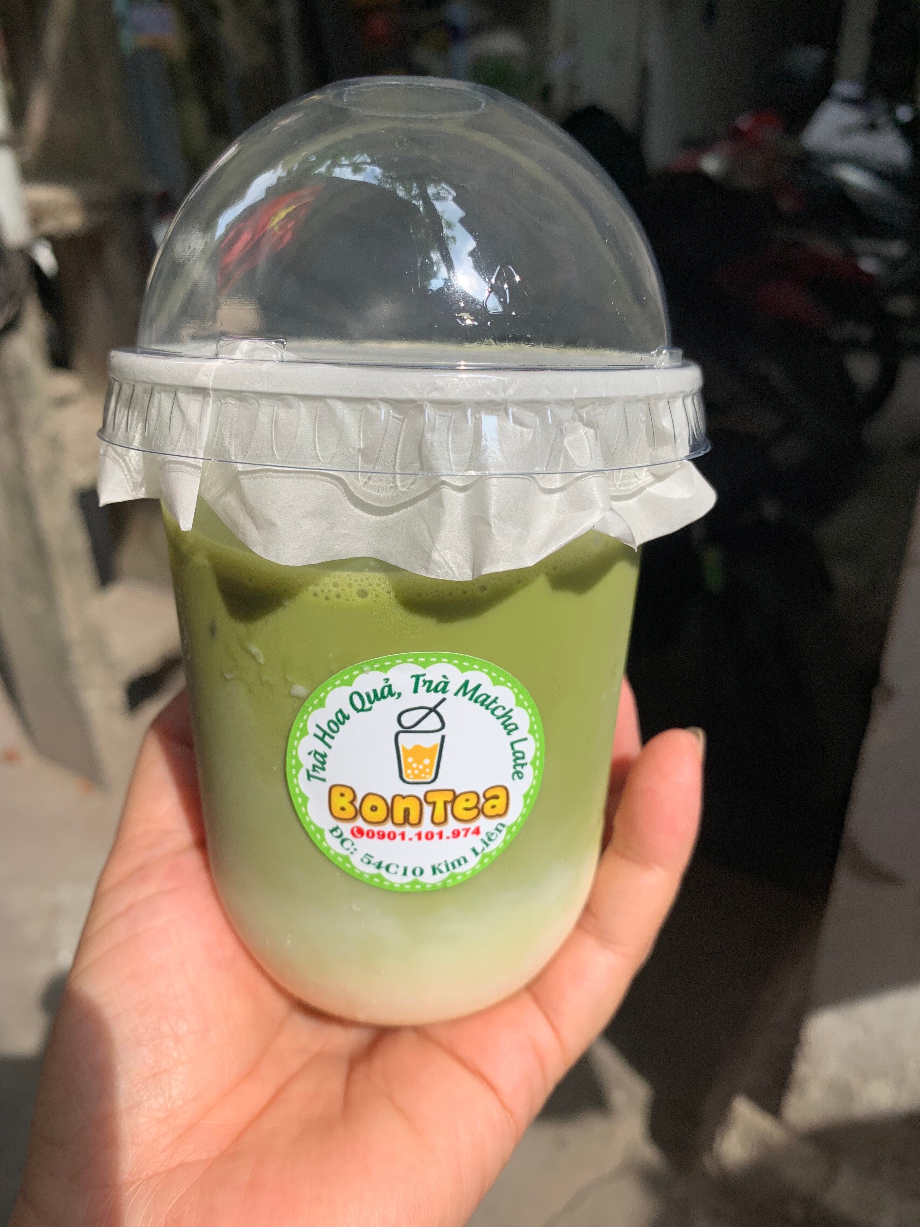 Hình ảnh Matcha Latte oatside size M